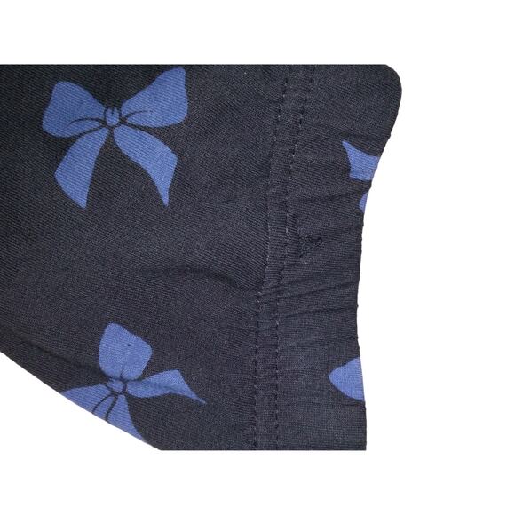 Torrid Leggings, Black with Blue bows size 2 X - Picture 3 of 4